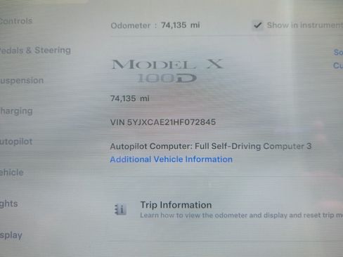 Used 2017 Tesla Model X 100D image 16