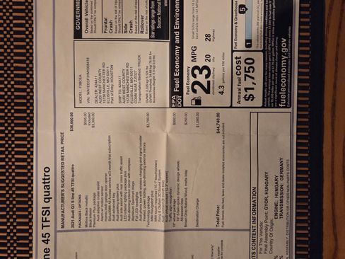 Used 2021 Audi Q3 2.0T Premium Plus w/ Premium Plus Package image 7