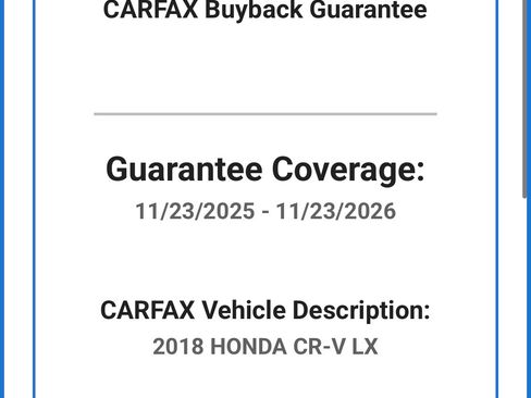 Used 2018 Honda CR-V LX image 2