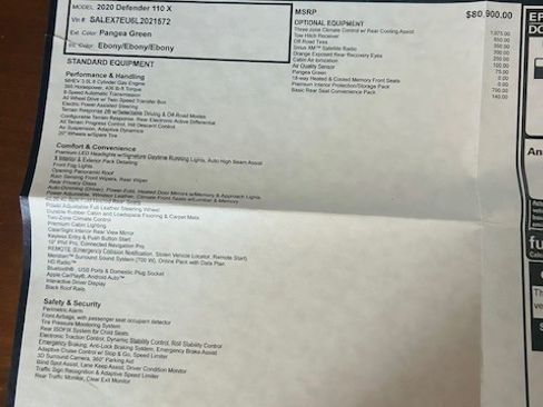 Used 2020 Land Rover Defender 110 X image 5