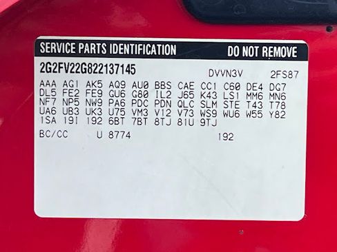 Used 2002 Pontiac Firebird Trans Am w/ SLP Firehawk Pkg RWD image 27