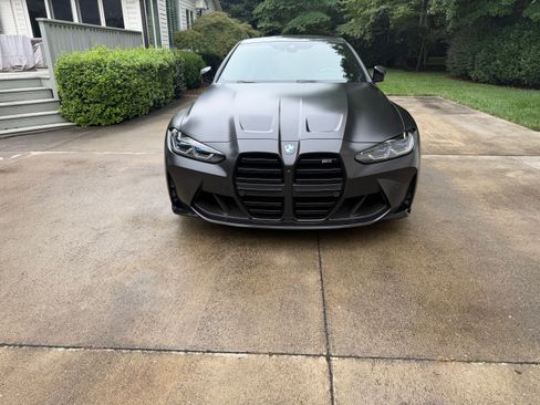 Used 2021 BMW M4 Coupe w/ M Carbon Exterior Package RWD image 4
