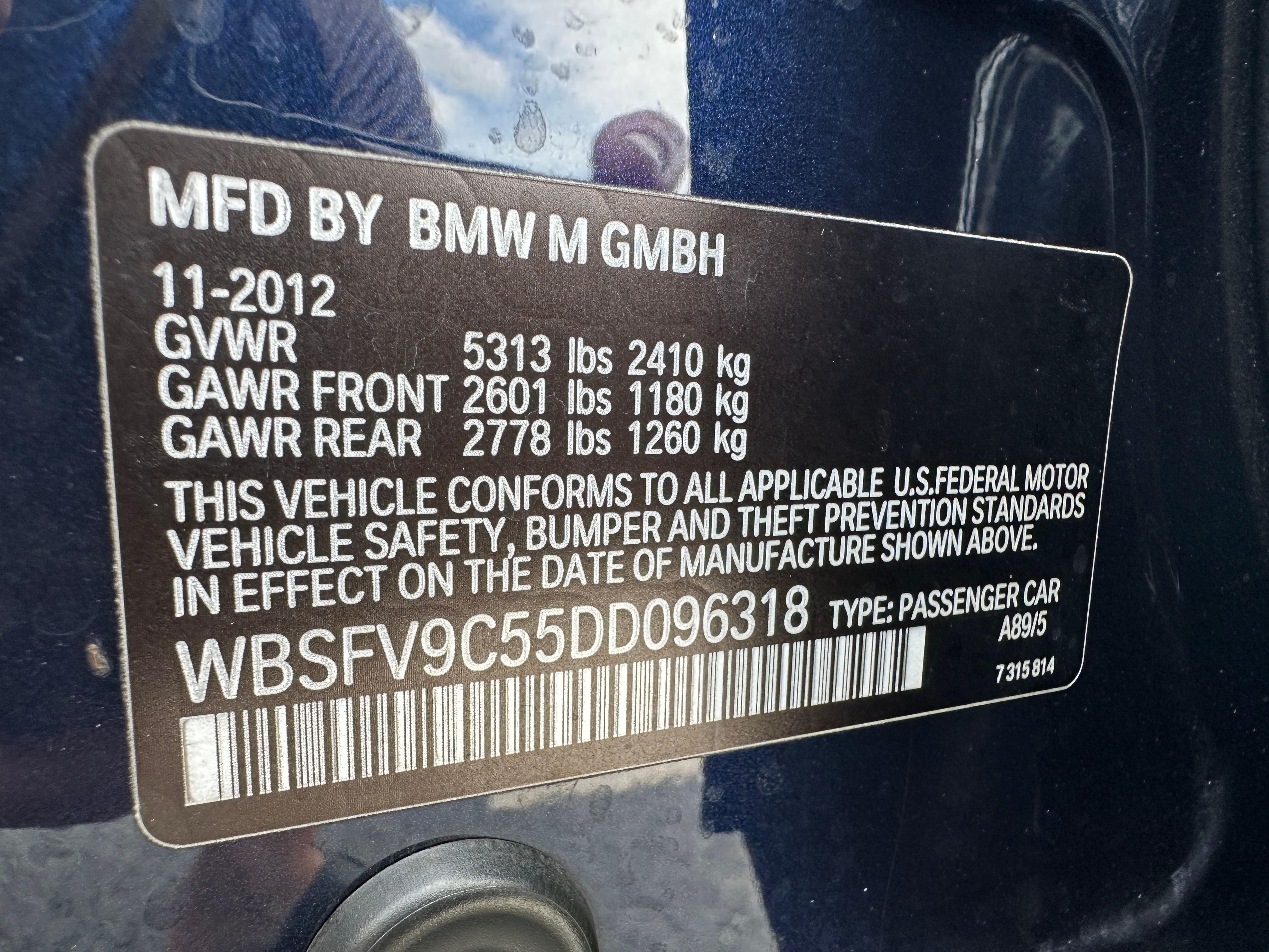 Used 2013 BMW M5 RWD image 30