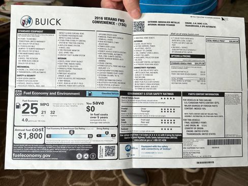 Used 2016 Buick Verano Convenience image 5