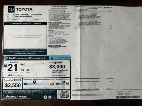 Used 2024 Toyota Tacoma TRD Off-Road image 19