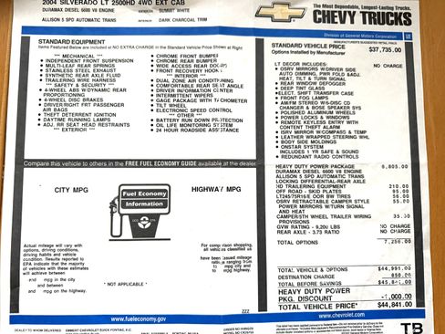 Used 2004 Chevrolet Silverado 2500 LT w/ Heavy-Duty Power Package image 2