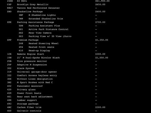 Used 2024 BMW X3 M40i w/ Premium Package image 14