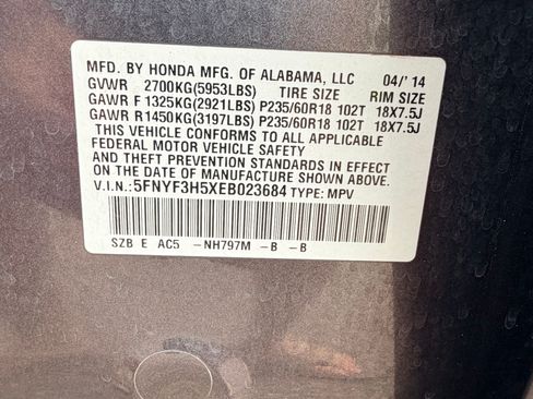 Used 2014 Honda Pilot EX-L image 17
