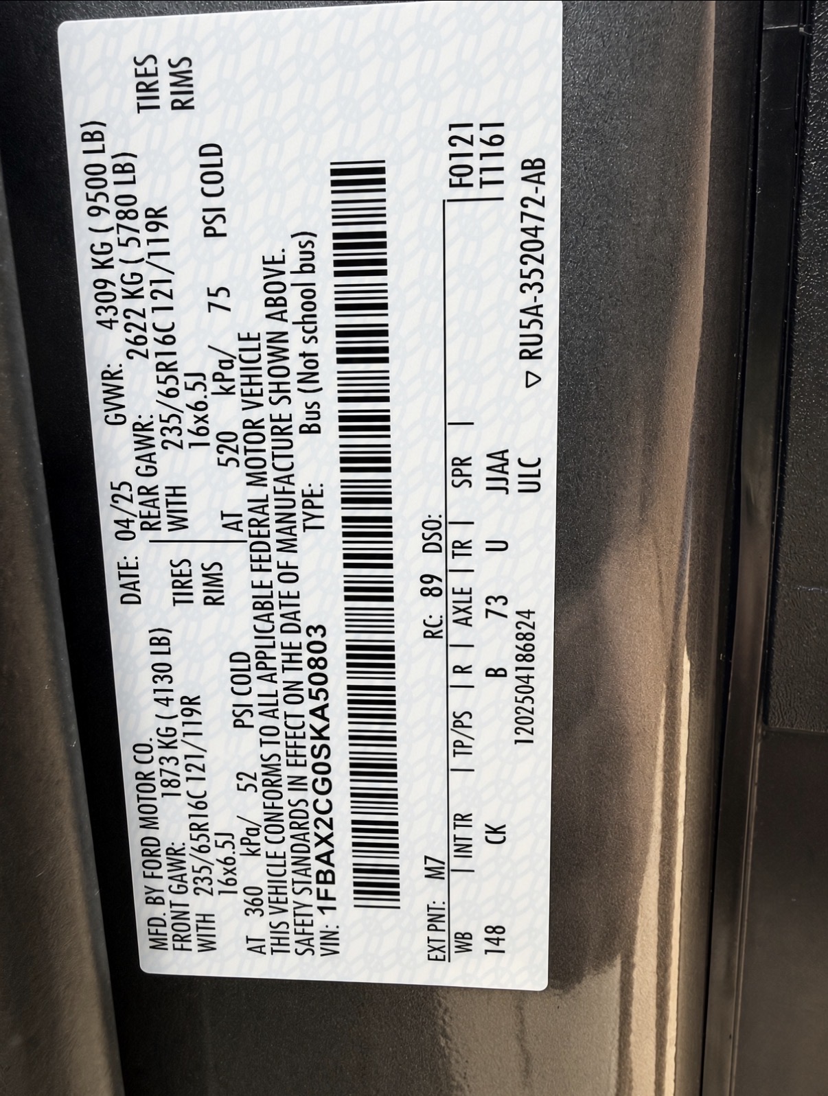 Used 2025 Ford Transit 350 XLT RWD image 22