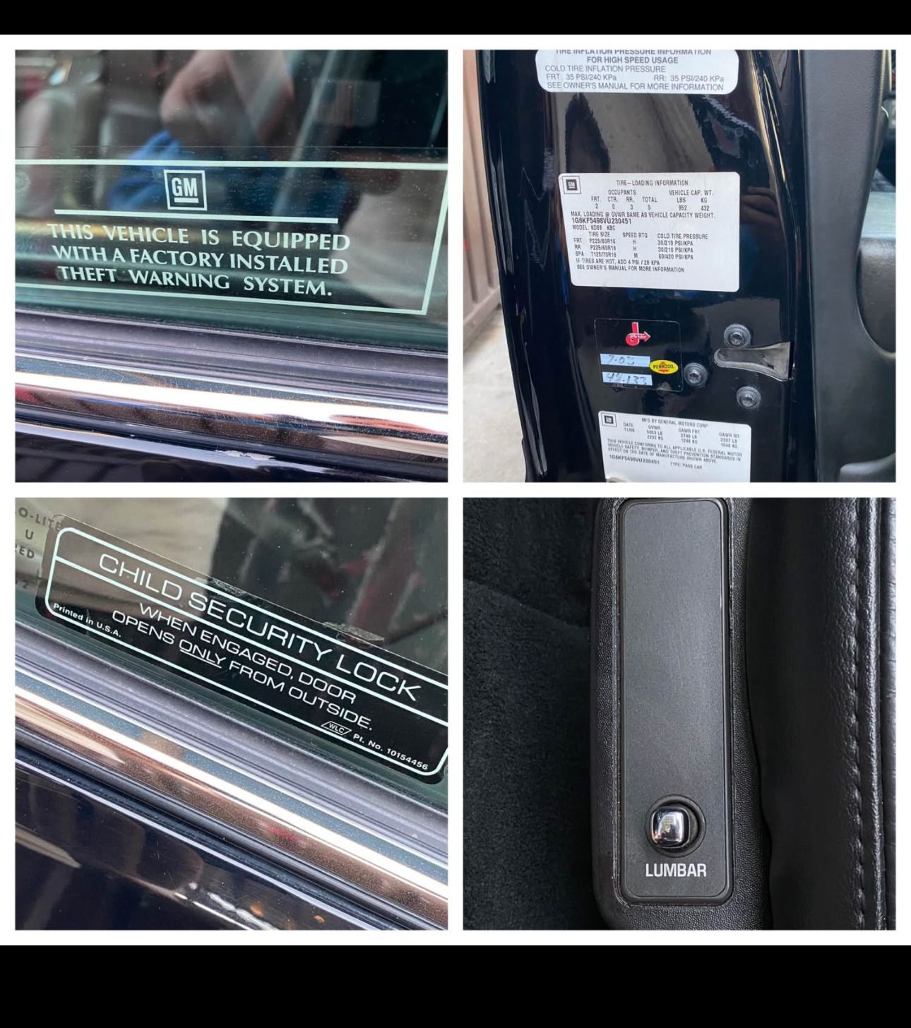 Used 1997 Cadillac De Ville Concours w/ Safety/Security Pkg FWD image 11