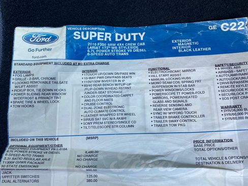 Used 2016 Ford F350 Lariat image 15