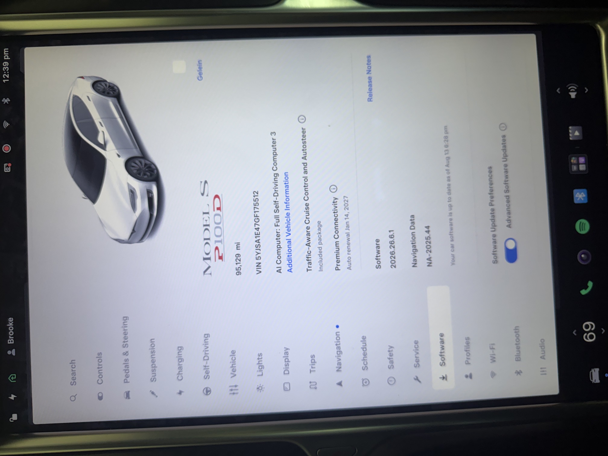 Used 2016 Tesla Model S P100D AWD/4WD image 12