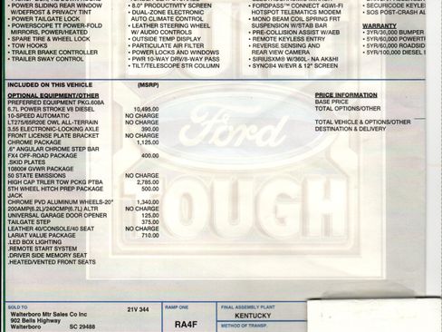 Used 2022 Ford F250 Lariat w/ Chrome Package image 14