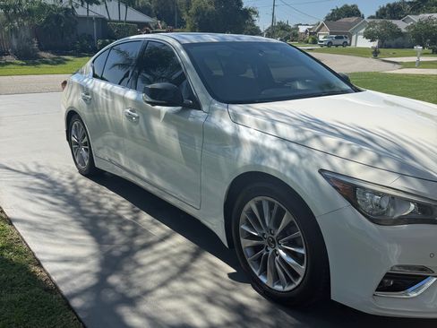 Used 2021 INFINITI Q50 Luxe w/ Cargo Package image 2