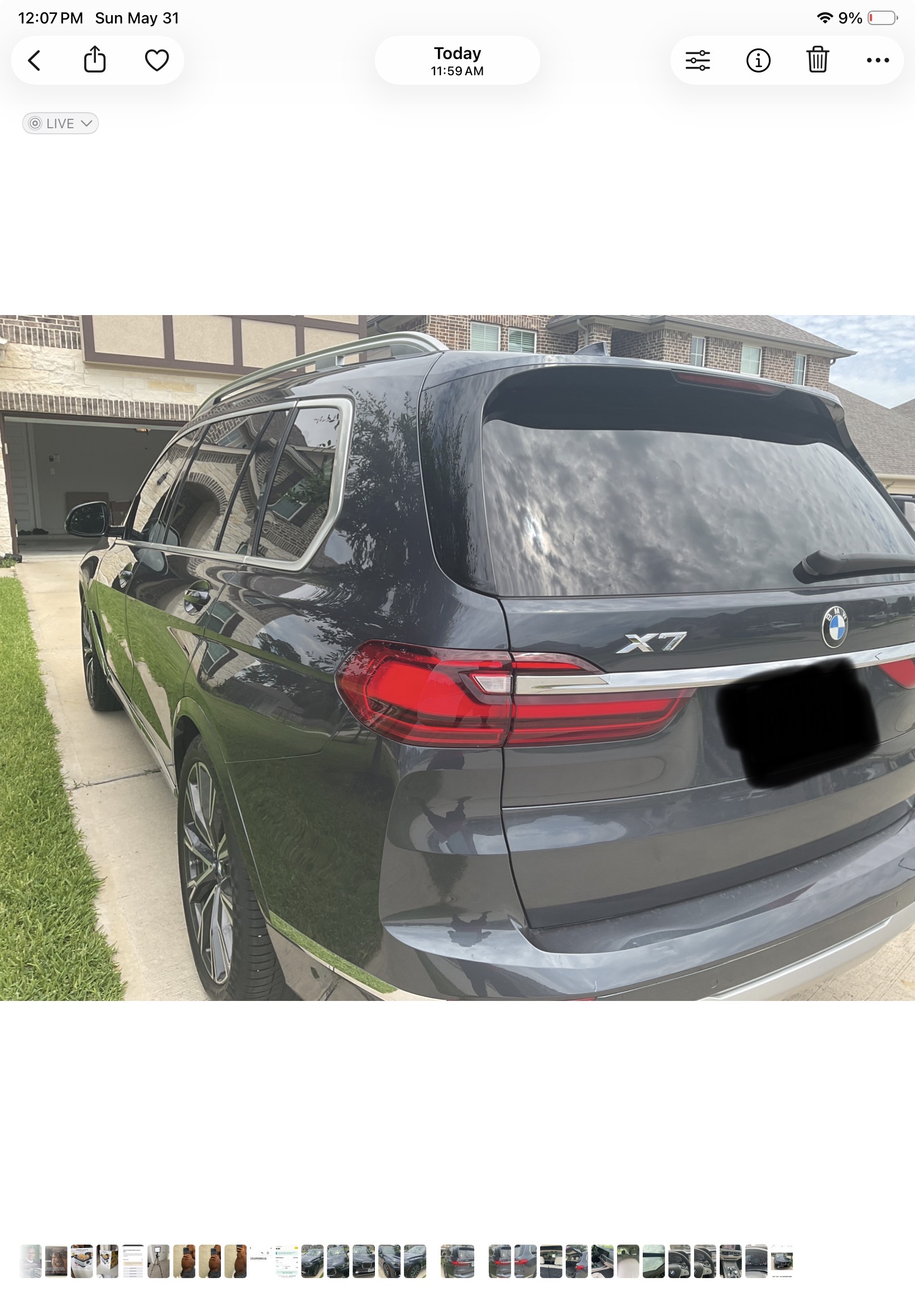 Used 2020 BMW X7 xDrive40i w/ Premium Package AWD/4WD image 5