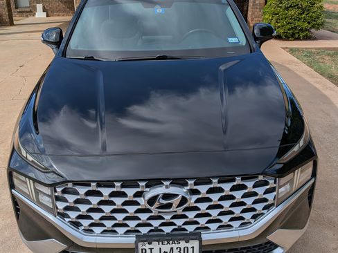 Used 2021 Hyundai Santa Fe Blue w/ Cargo Package image 2