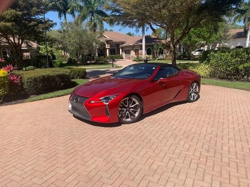 Used 2021 Lexus LC 500 Convertible w/ Touring Package image 8