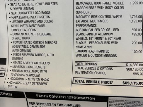 Used 2014 Chevrolet Corvette Stingray Coupe w/ 3LT Preferred Equipment Group RWD image 14