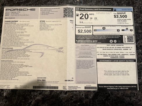 Used 2016 Porsche Cayman GT4 image 19