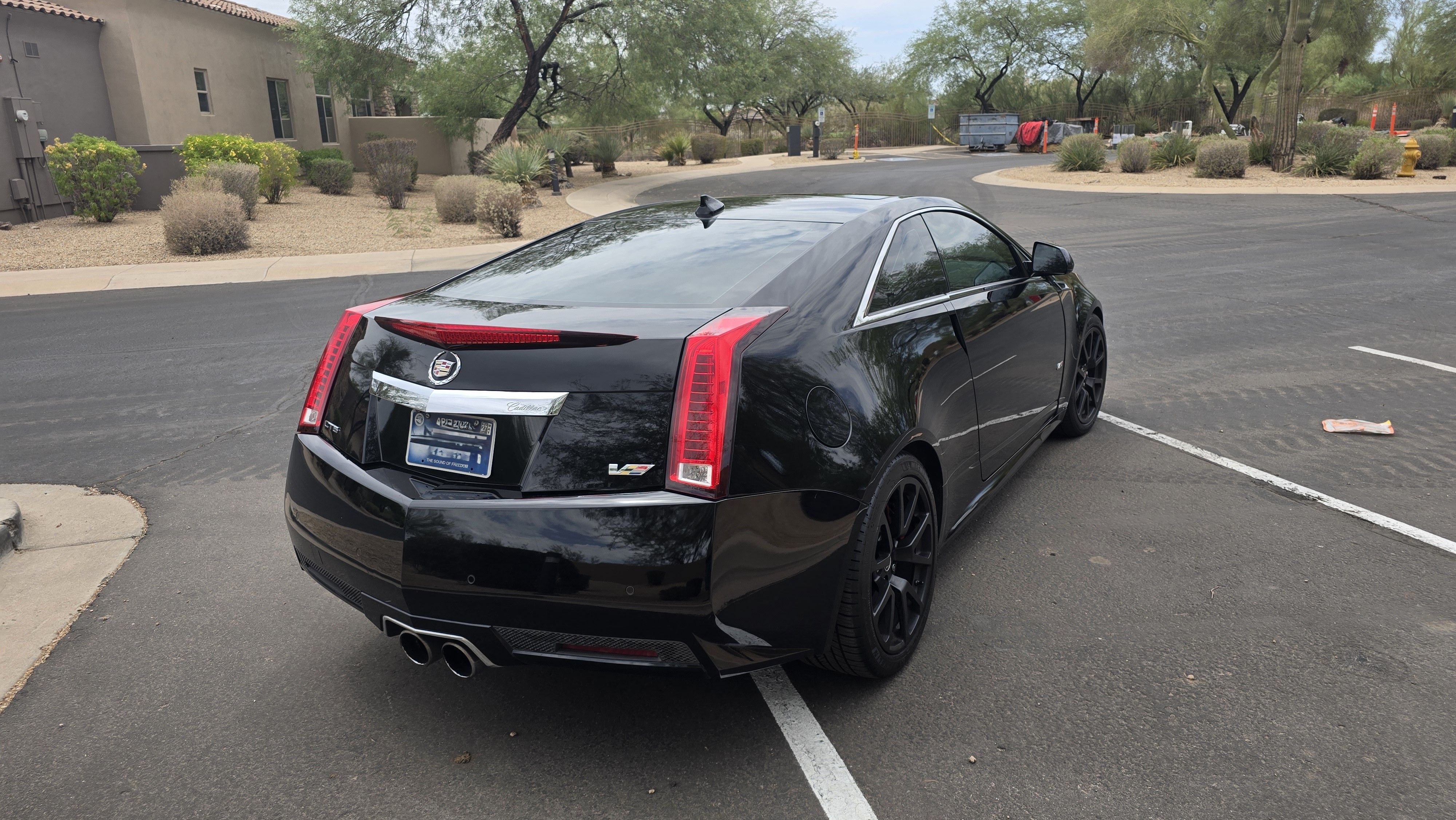Used 2014 Cadillac CTS V w/ Wood Trim Package RWD image 8