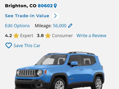 Used 2016 Jeep Renegade Latitude w/ Cold Weather Group image 2