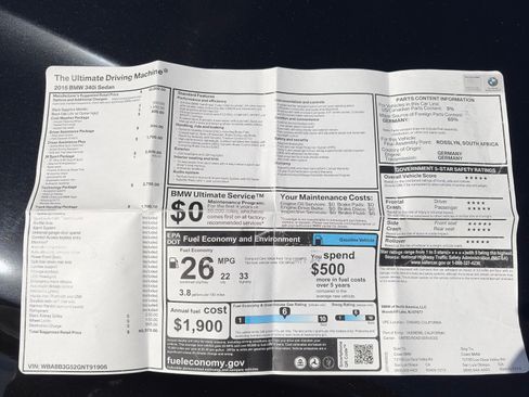 Used 2016 BMW 340i Sedan image 28