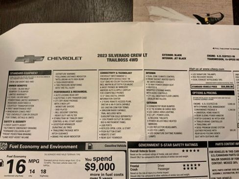 Used 2023 Chevrolet Silverado 1500 LT Trail Boss w/ Convenience Package II image 12