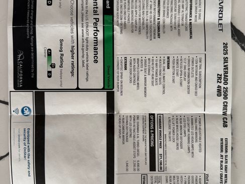 Used 2025 Chevrolet Silverado 2500 ZR2 w/ Technology Package image 8