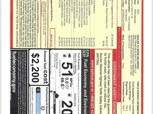 Used 2023 Ferrari SF90 Stradale image 4