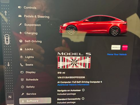 Used 2023 Tesla Model S Plaid AWD/4WD image 4