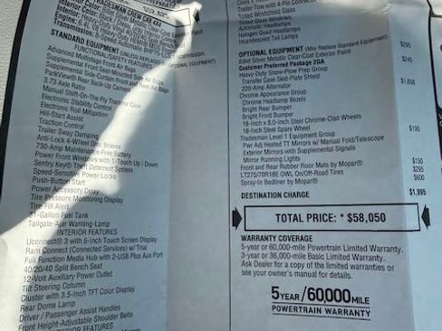 Used 2024 RAM 2500 Tradesman w/ Chrome Appearance Group AWD/4WD image 16