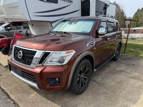 Used 2017 Nissan Armada Platinum w/ Captain Seat Package image 1