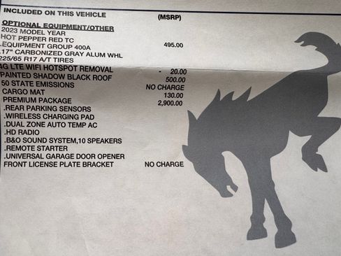 Used 2023 Ford Bronco Sport Badlands w/ Premium Package image 15