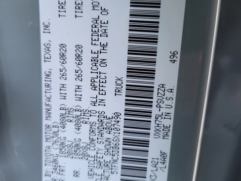 Used 2025 Toyota Tundra Platinum image 21