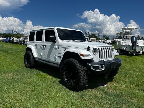 Used 2021 Jeep Wrangler Unlimited Sahara w/ Cold Weather Group image 1