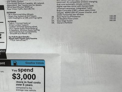 Used 2025 Toyota Tacoma TRD Sport image 14
