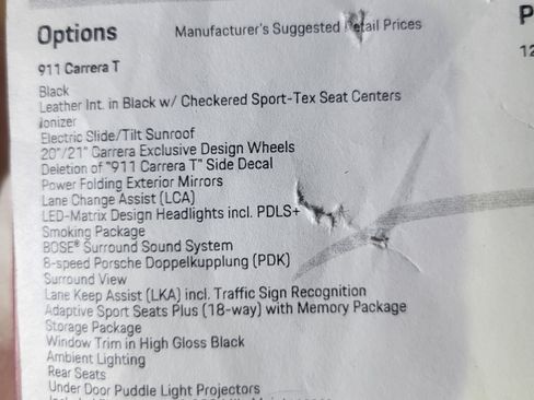 Used 2024 Porsche 911 Carrera T image 9