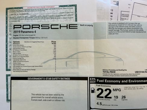 Used 2019 Porsche Panamera 4 image 17