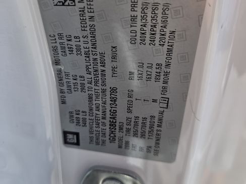 Used 2016 Chevrolet Colorado W/T w/ WT Convenience Package image 8