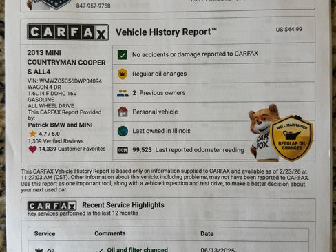 Used 2013 MINI Cooper Countryman S AWD/4WD image 17