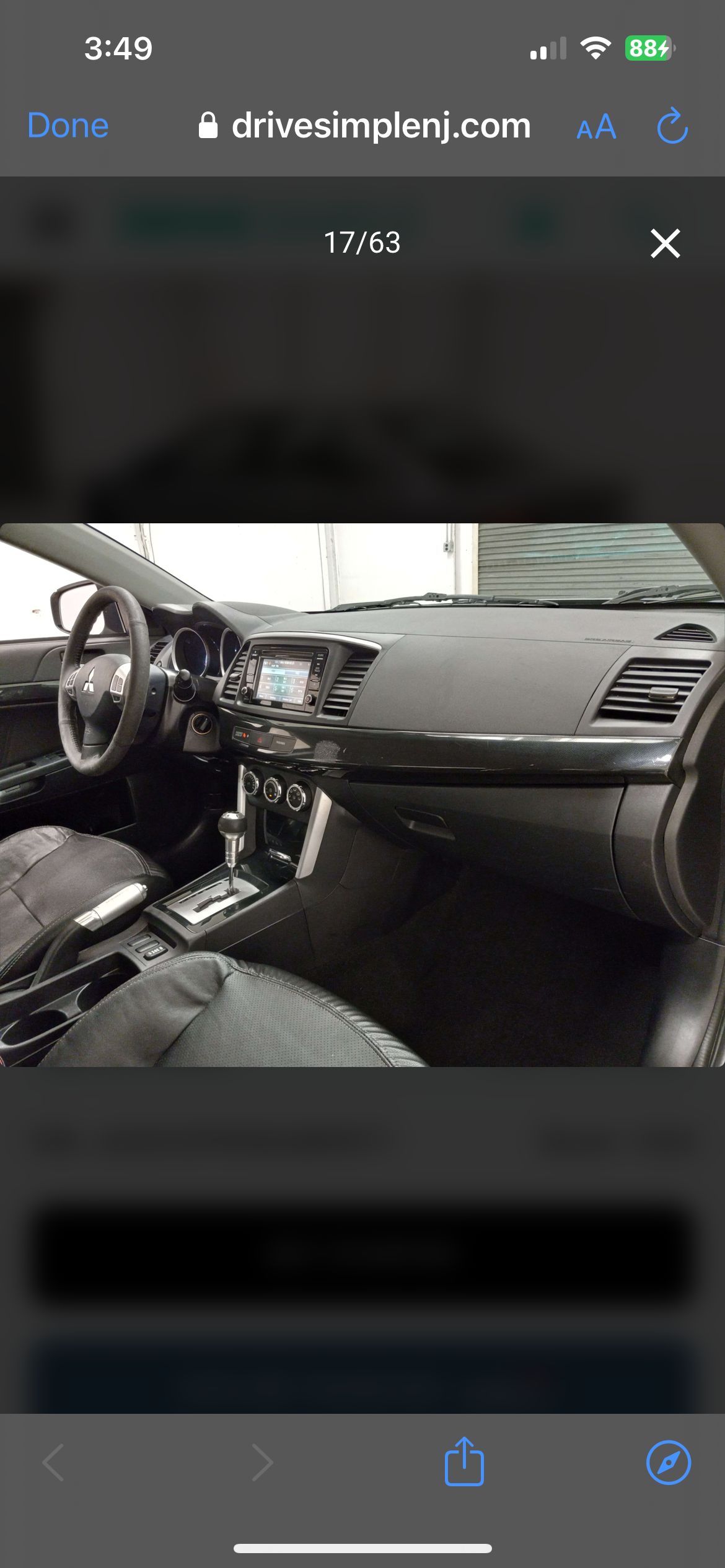 Used 2016 Mitsubishi Lancer SEL AWD/4WD image 8