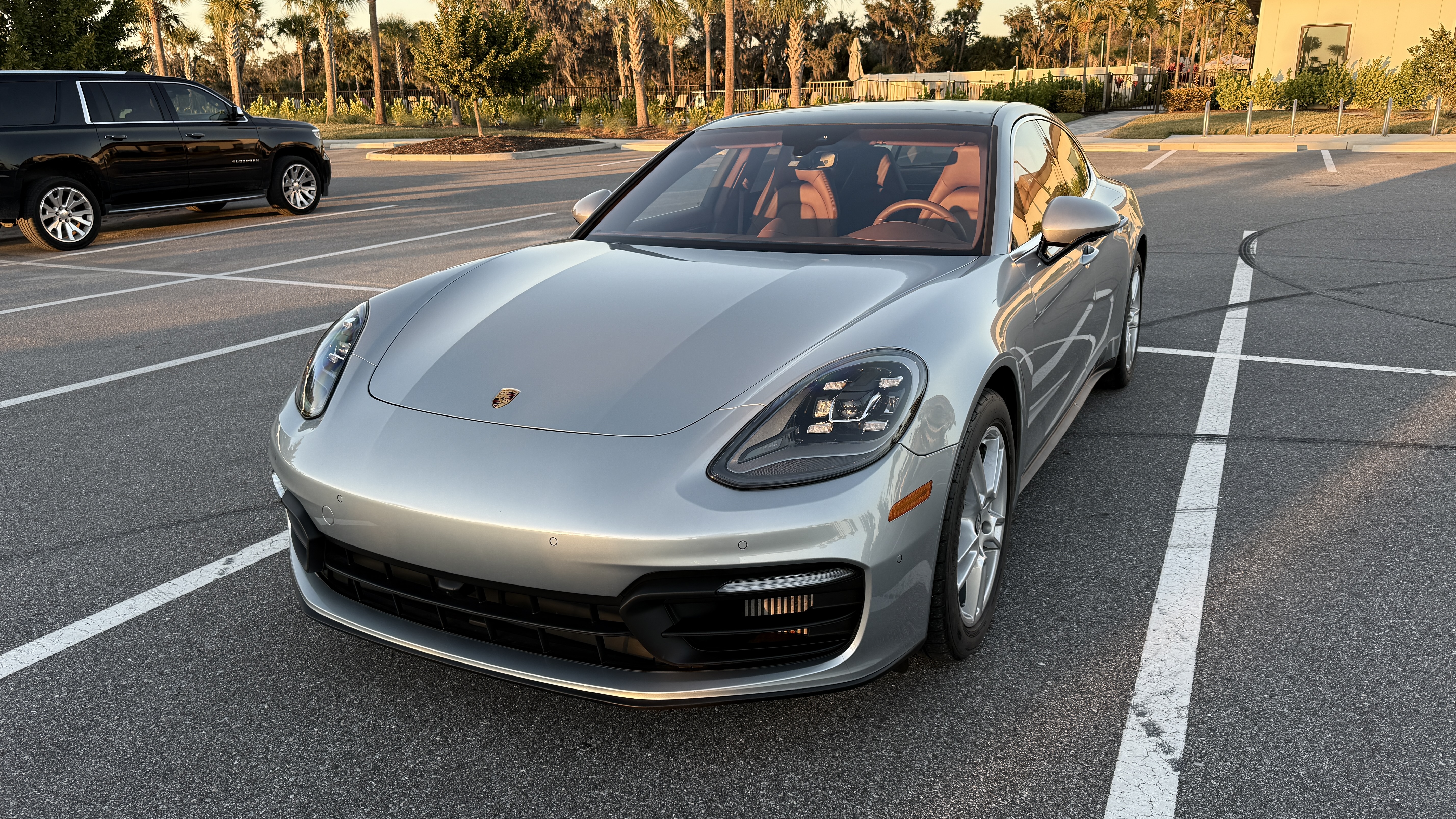 Used 2021 Porsche Panamera 4 AWD/4WD image 2