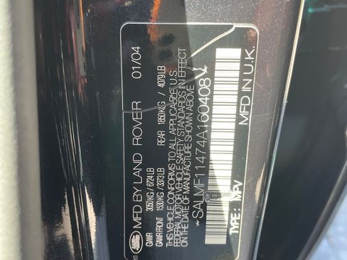 Used 2004 Land Rover Range Rover HSE image 21