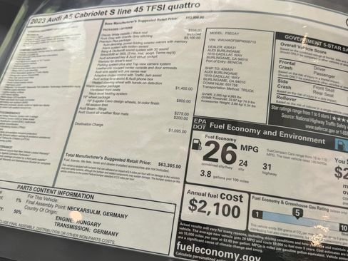 Used 2023 Audi A5 2.0T Premium Plus image 18
