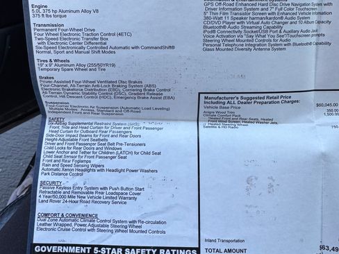 Used 2012 Land Rover Range Rover Sport HSE image 8