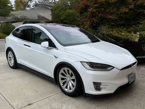 Used 2018 Tesla Model X 100D AWD/4WD image 1