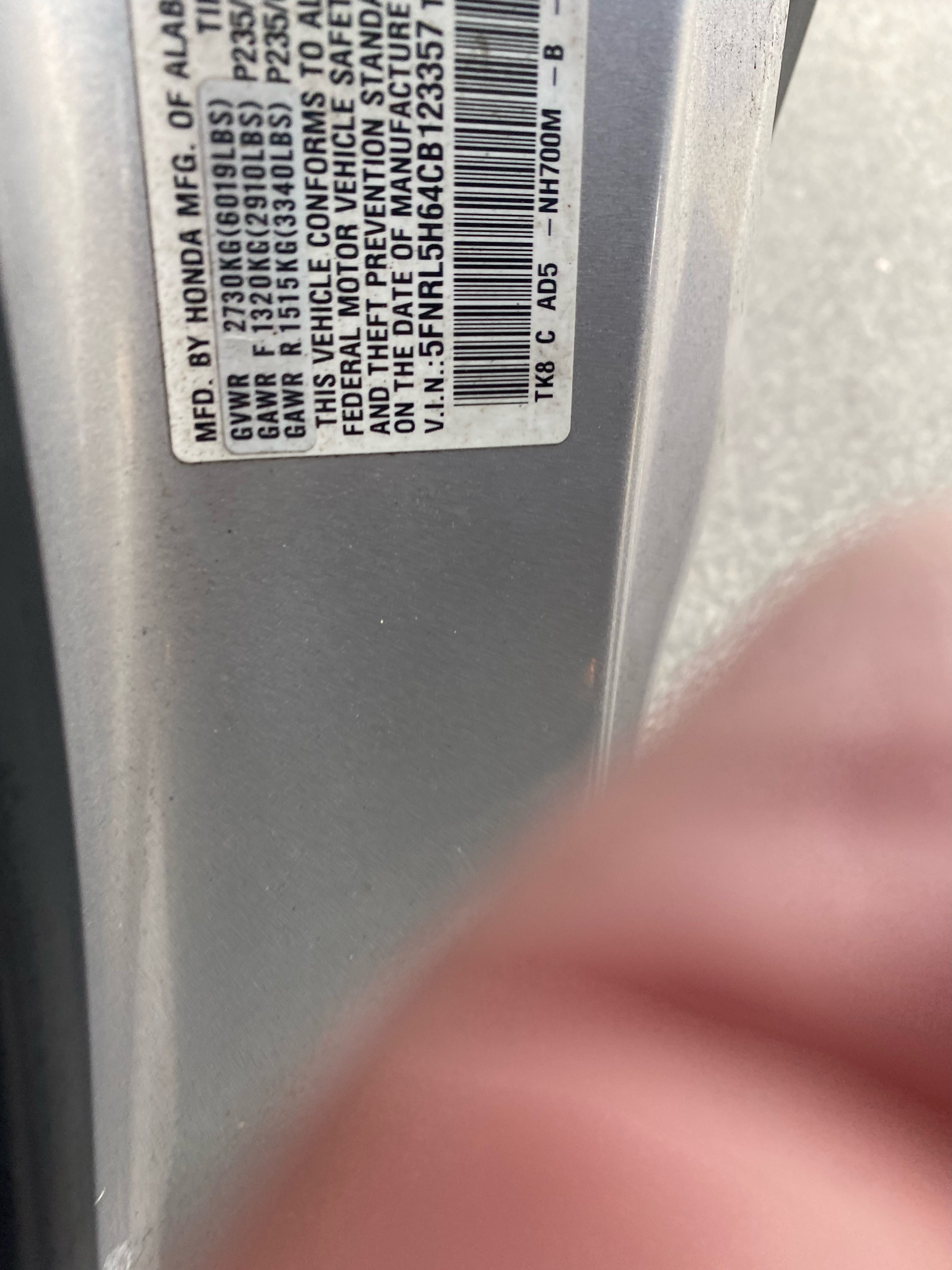 Used 2012 Honda Odyssey EX-L image 2