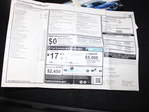 Used 2018 BMW M5 AWD/4WD image 16