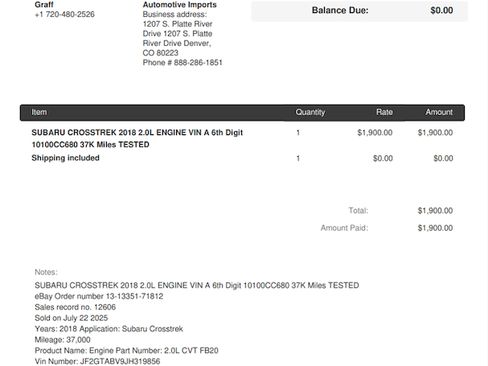 Used 2018 Subaru Crosstrek 2.0i Limited image 31