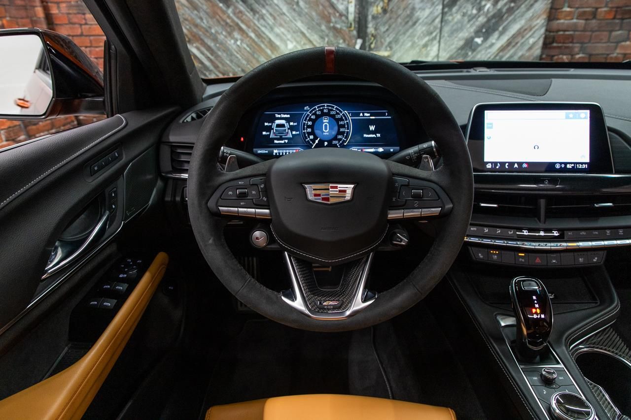 Used 2022 Cadillac CT4 V Blackwing w/ Carbon Fiber 1 Package RWD image 14